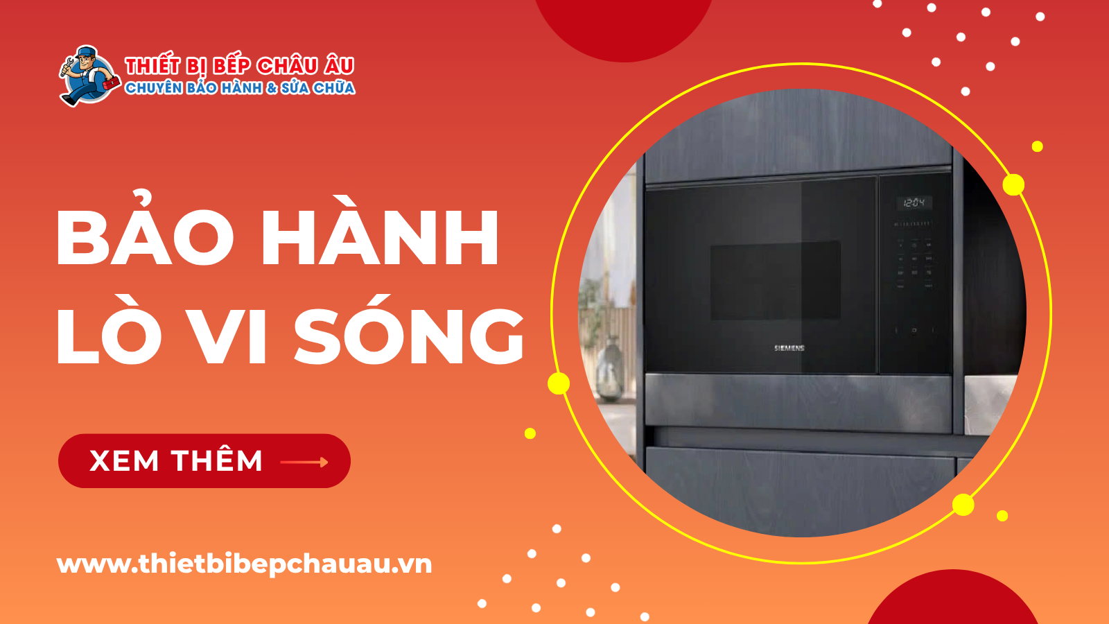 Bảo hành lò vi sóng tại nhà
