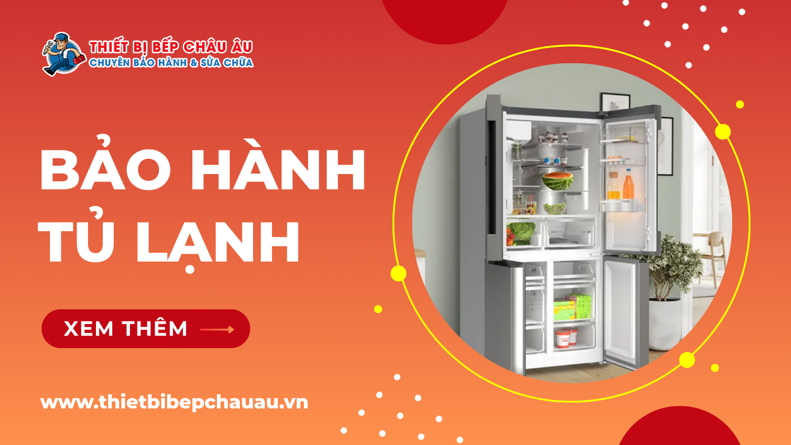 Bảo hành tủ lạnh tại nhà