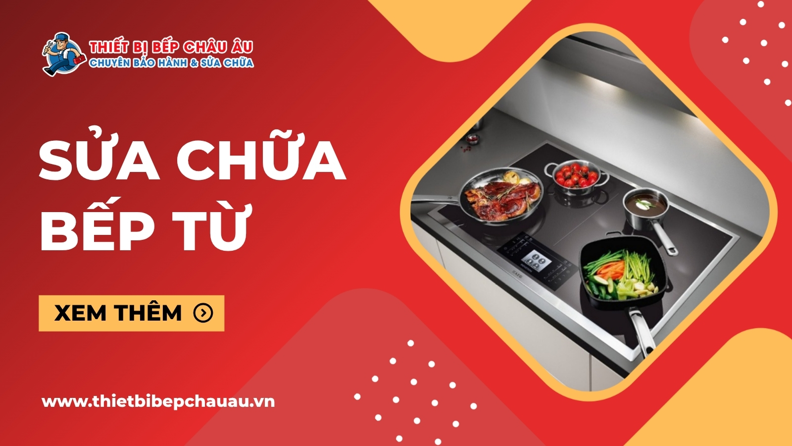 Sửa chữa bếp từ tại nhà