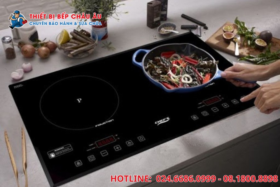 Bếp từ Bosch bật nhưng không lên nguồn