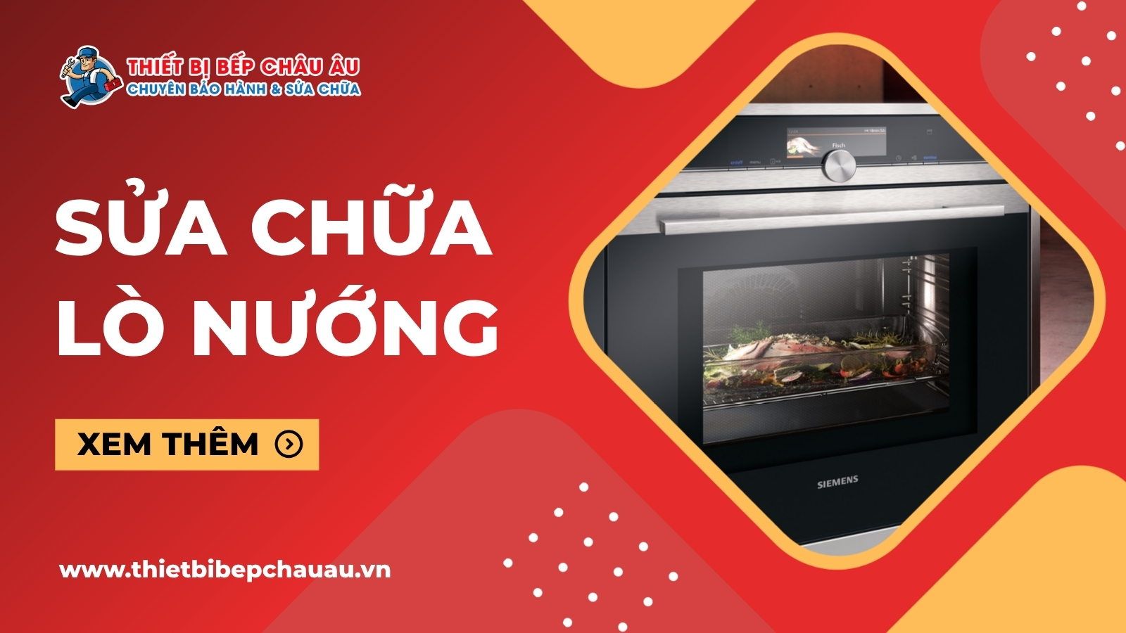 Sửa chữa lò nướng tại nhà