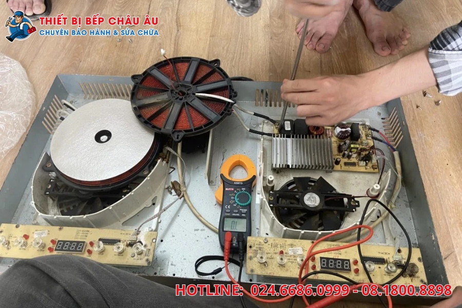 Thiết Bị Bếp Châu Âu nhận sửa chữa bếp từ AEG các lỗi từ cơ bản đến phức tạp