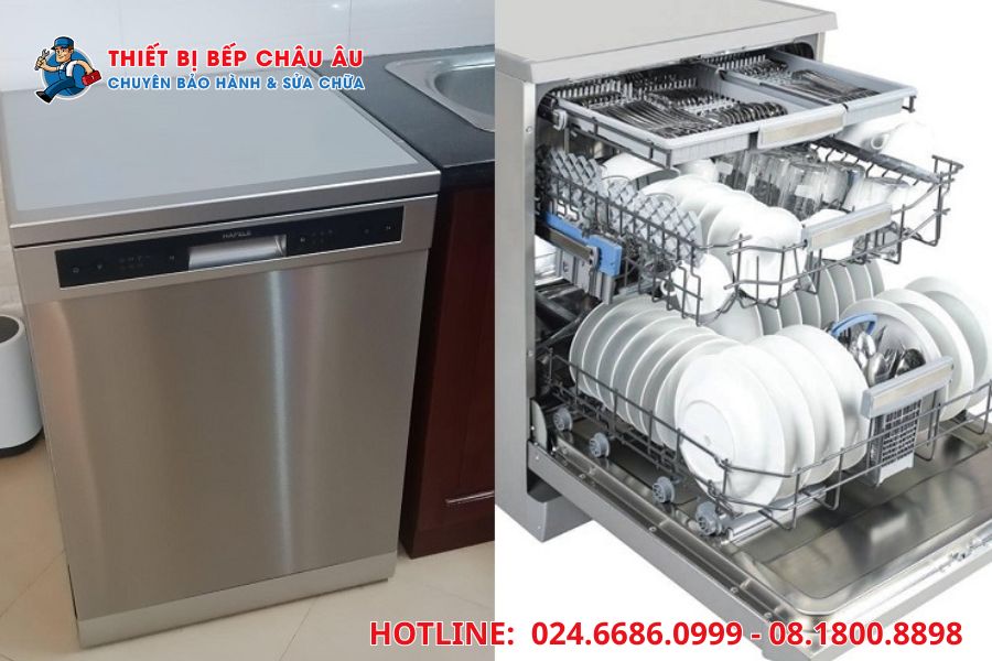 Thiết Bị Bếp Châu Âu hỗ trợ Tiếp nhận nhiều lỗi thường gặp trên máy rửa bát Hafele