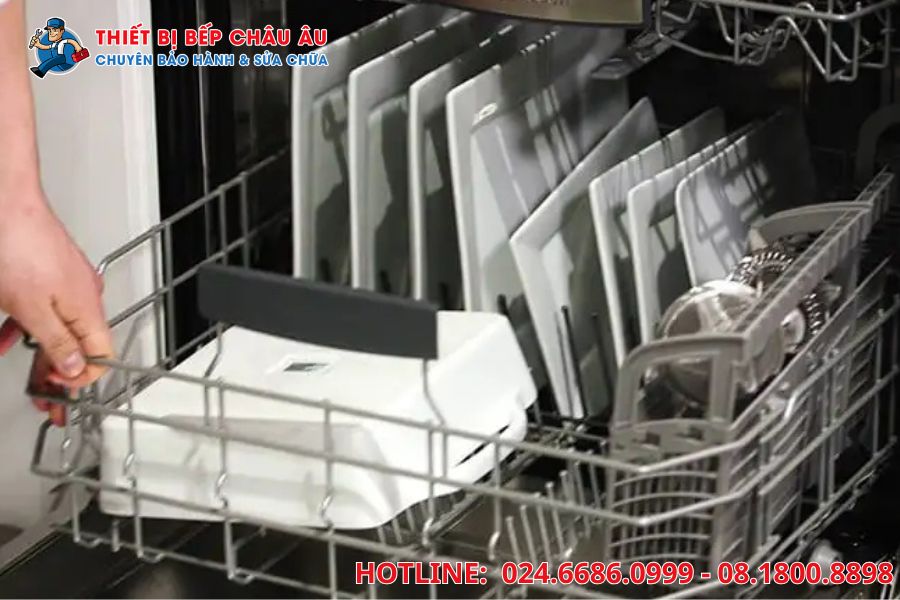 Máy rửa bát Miele mã lỗi F24 và F25