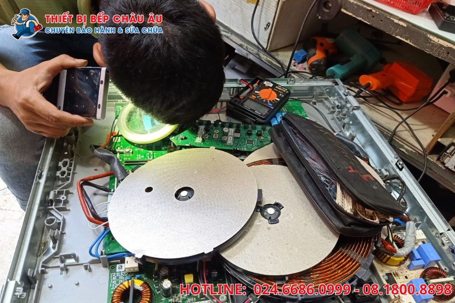 Quy trình sửa chữa bếp từ Kocher tại Thiết Bị Bếp Châu Âu