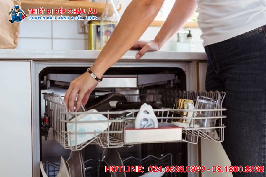 Các bước sửa chữa máy rửa bát Kaff tại Thiết Bị Bếp Châu Âu