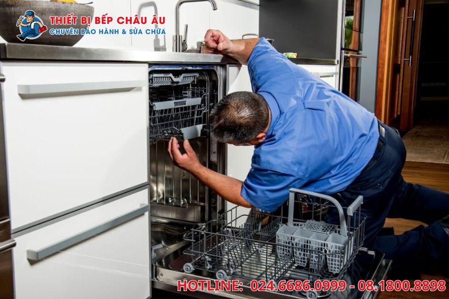 Dịch vụ sửa máy rửa bát Kocher tại Thiết Bị Bếp Châu Âu
