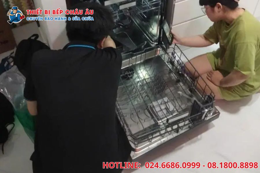Quy trình sửa chữa máy rửa bát Kocher chuyên nghiệp tại nhà