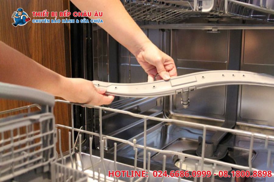 Quy trình 5 bước sửa chữa máy rửa bát Munchen tại Thiết Bị Bếp Châu Âu